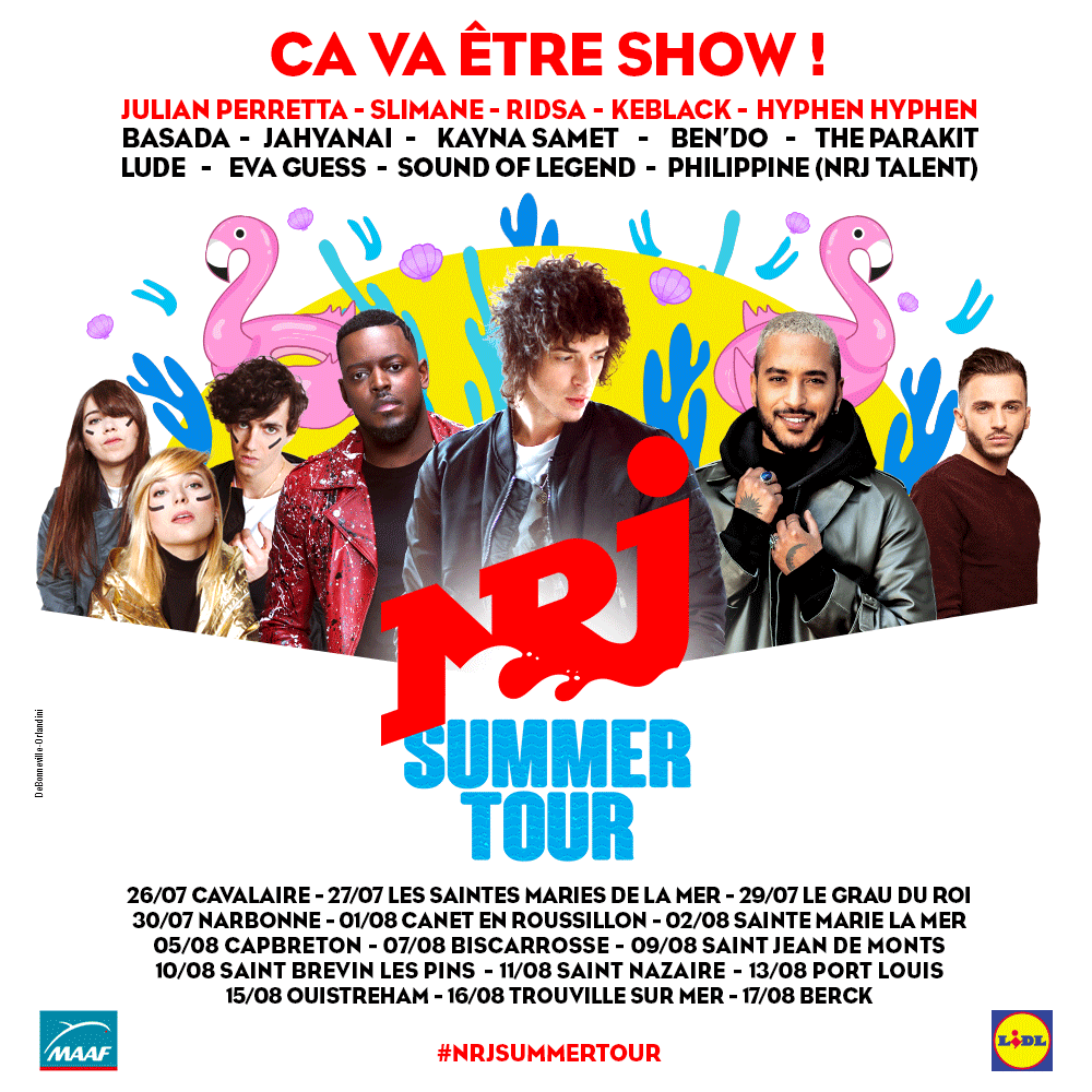 Coup d'envoi du NRJ Summer Tour