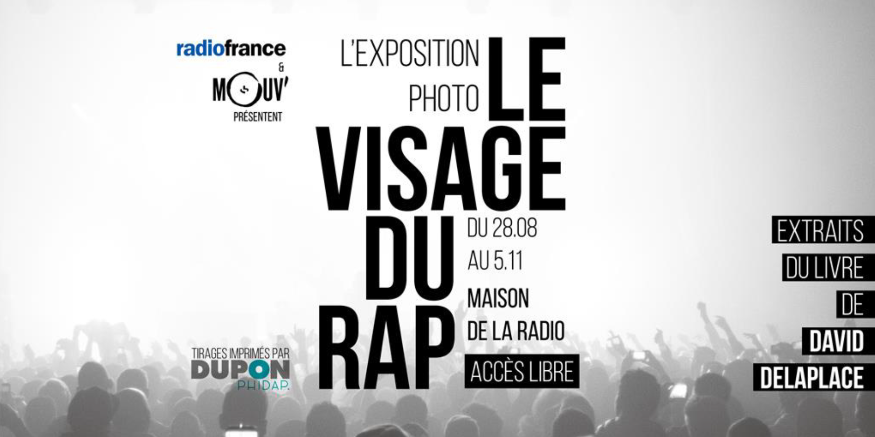 Les visages du rap s’exposent à la Maison de la radio