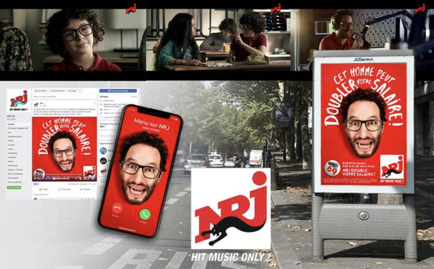 Nouvelle campagne de rentrée pour NRJ