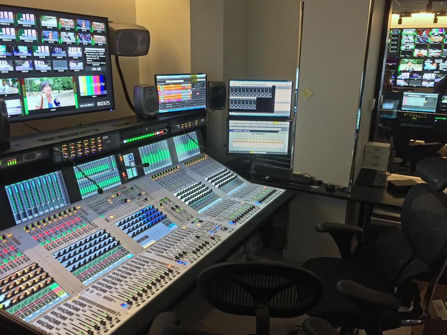 Les futurs studios de RMC dotés de consoles Studer