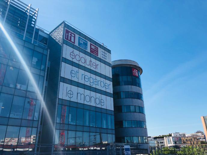 Le siège de RFI à Paris © François Quairel / La Lettre Pro de la Radio