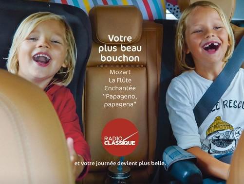 Radio Classique a lancé une campagne de publicité en cette rentrée.