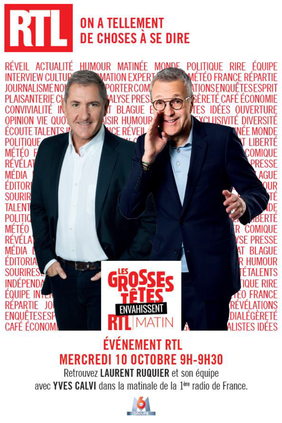 "Les Grosses Têtes" envahissent "RTL Matin"