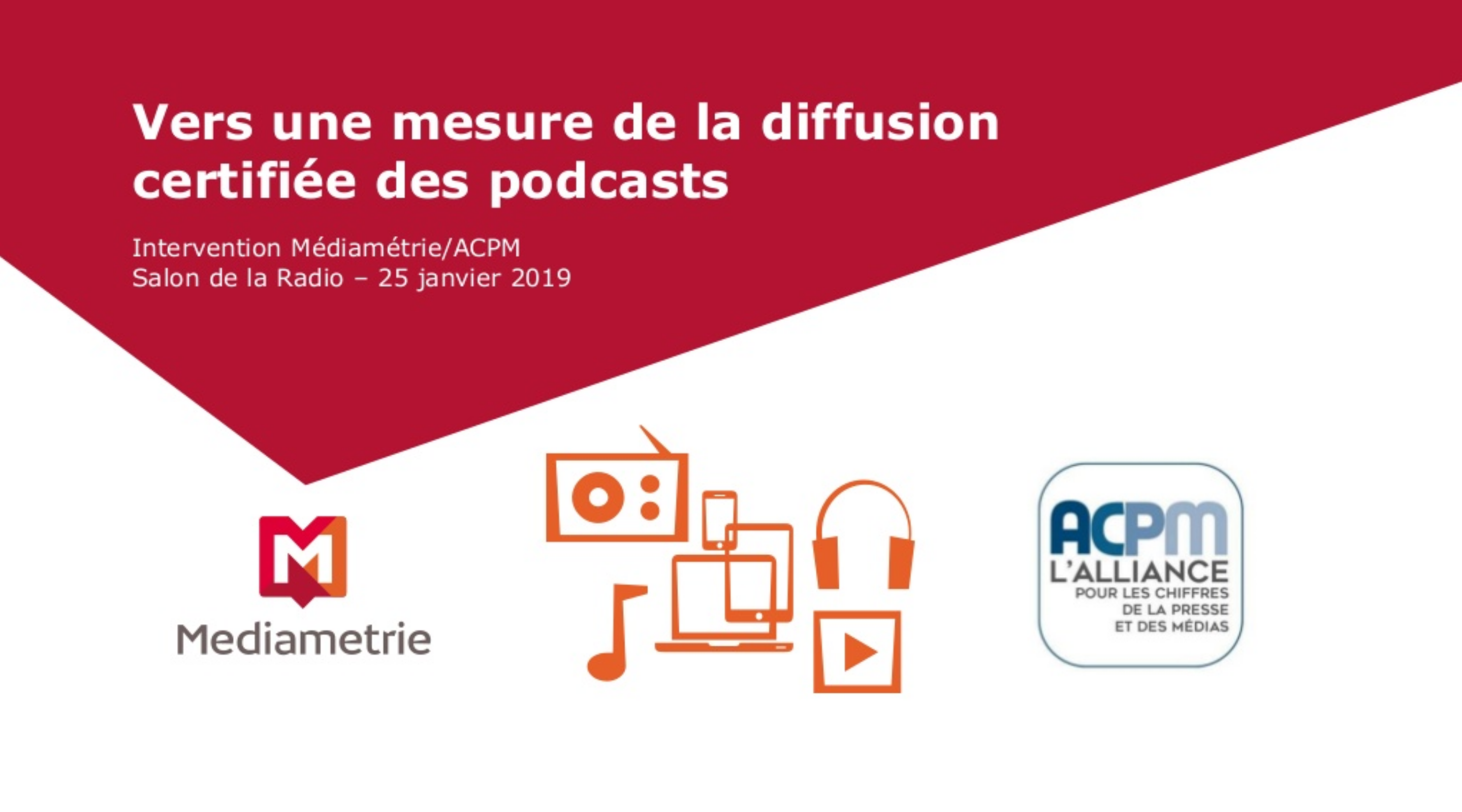 Vers une mesure certifiée des podcasts
