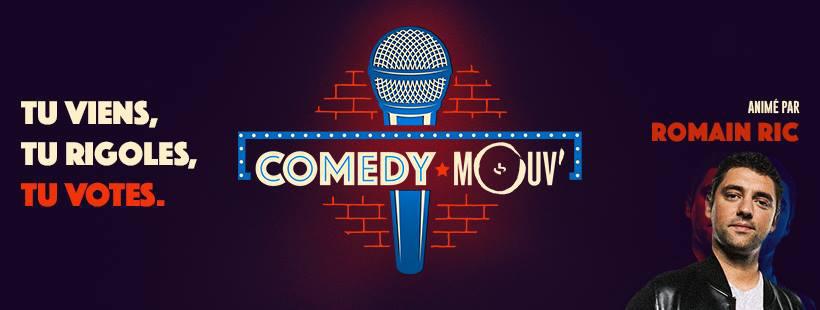 Mouv' organise la finale du talent show Comedy Mouv’