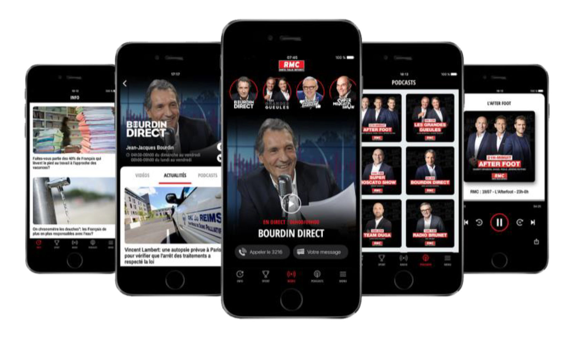 RMC lance une nouvelle application