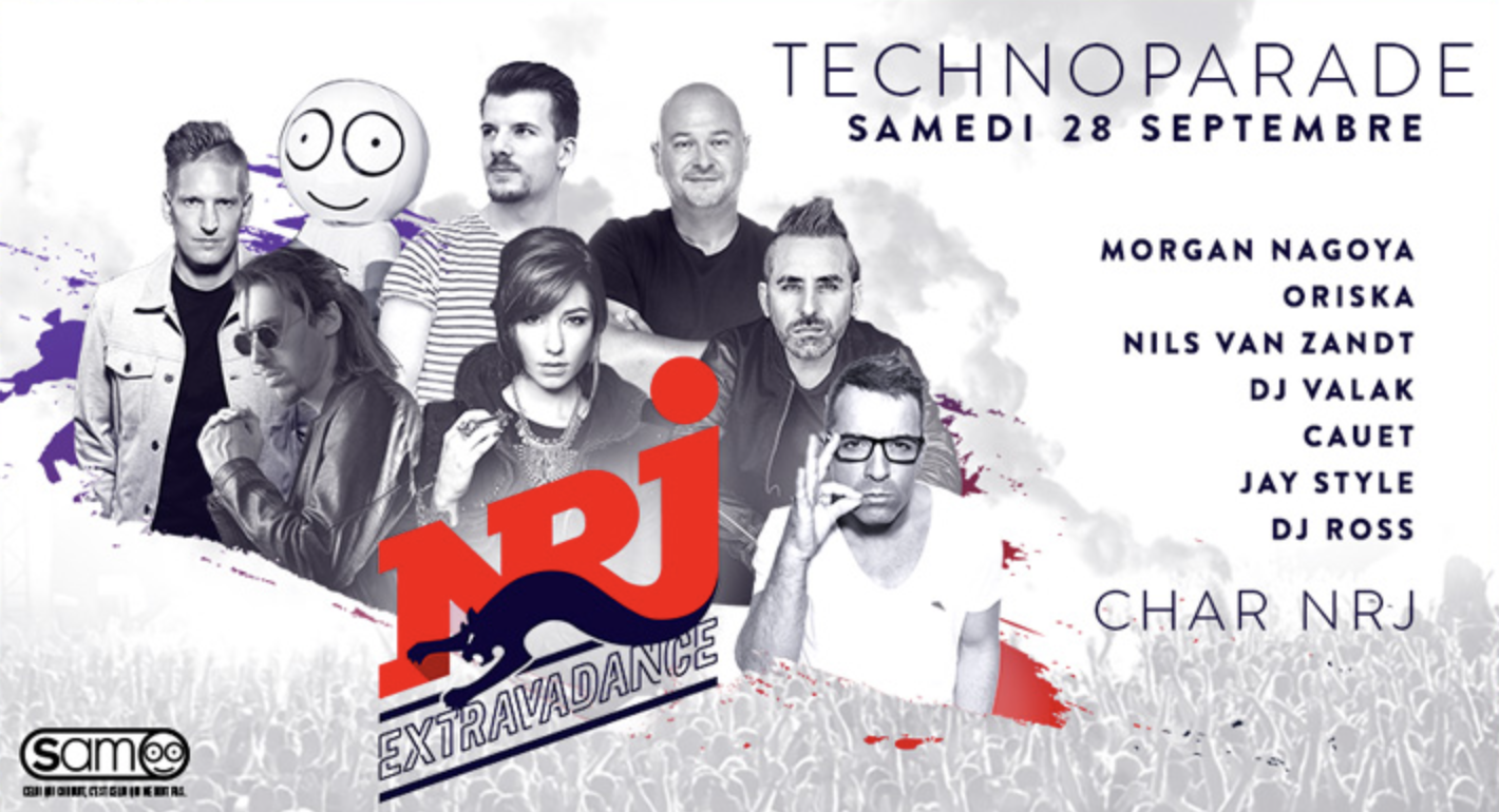 NRJ au coeur de la Techno Parade