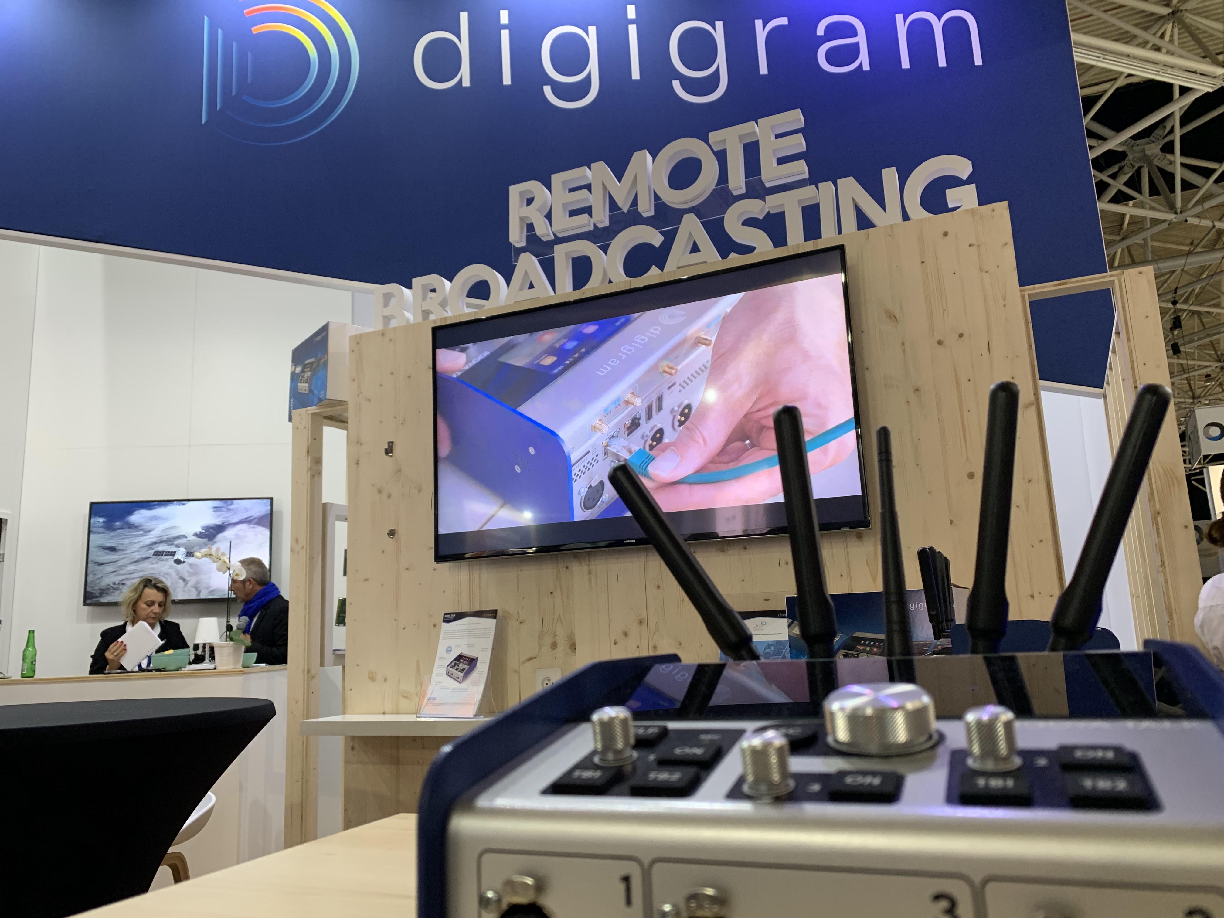 Le nouvel IQOYA TALK de Digigram a récemment été présenté à l'IBC © Philippe Chapot