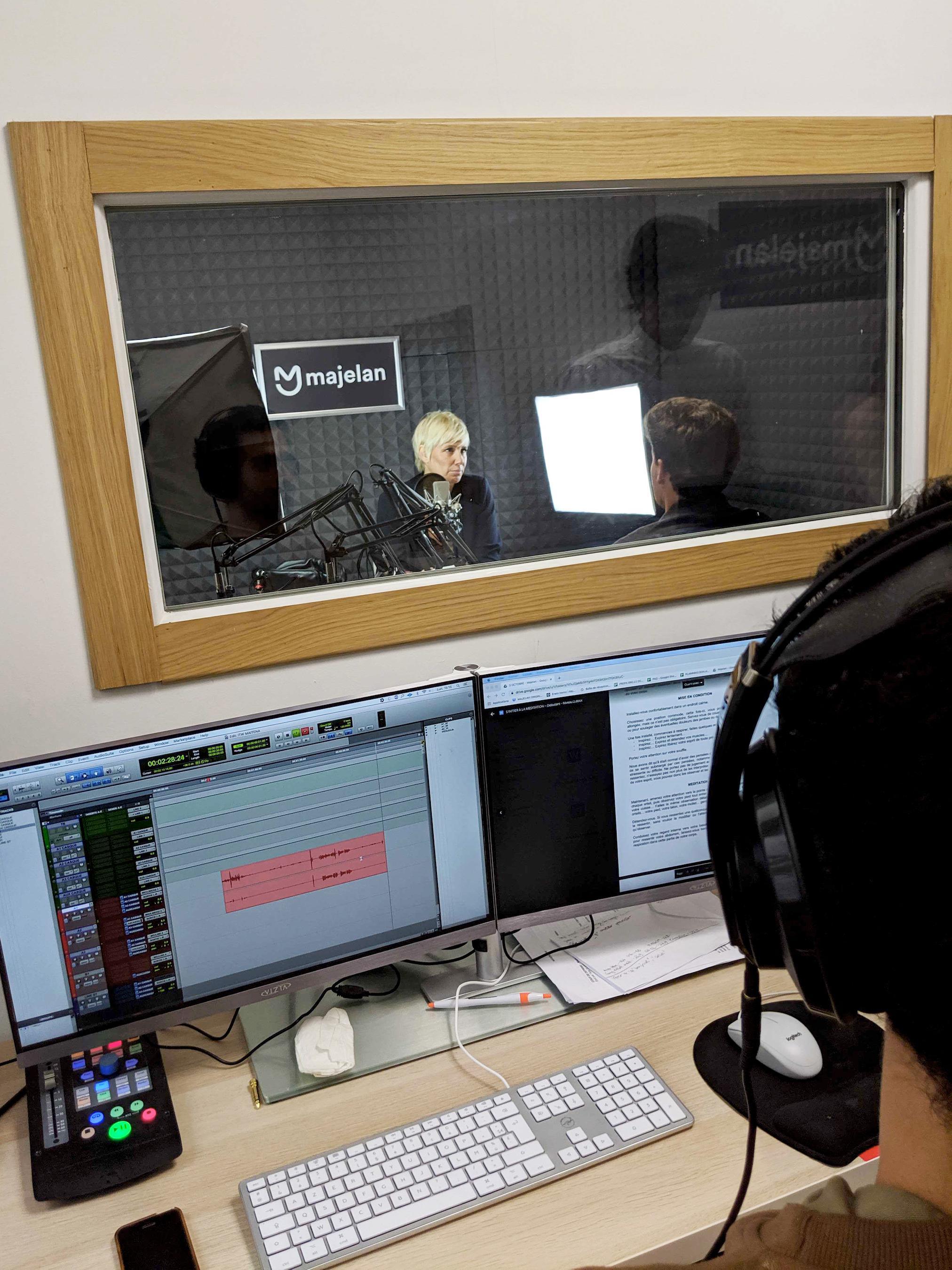 Majelan : un podcast avec Maïtena Biraben