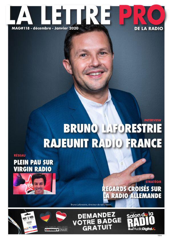 Téléchargez le 118e numéro de La Lettre Pro de la Radio