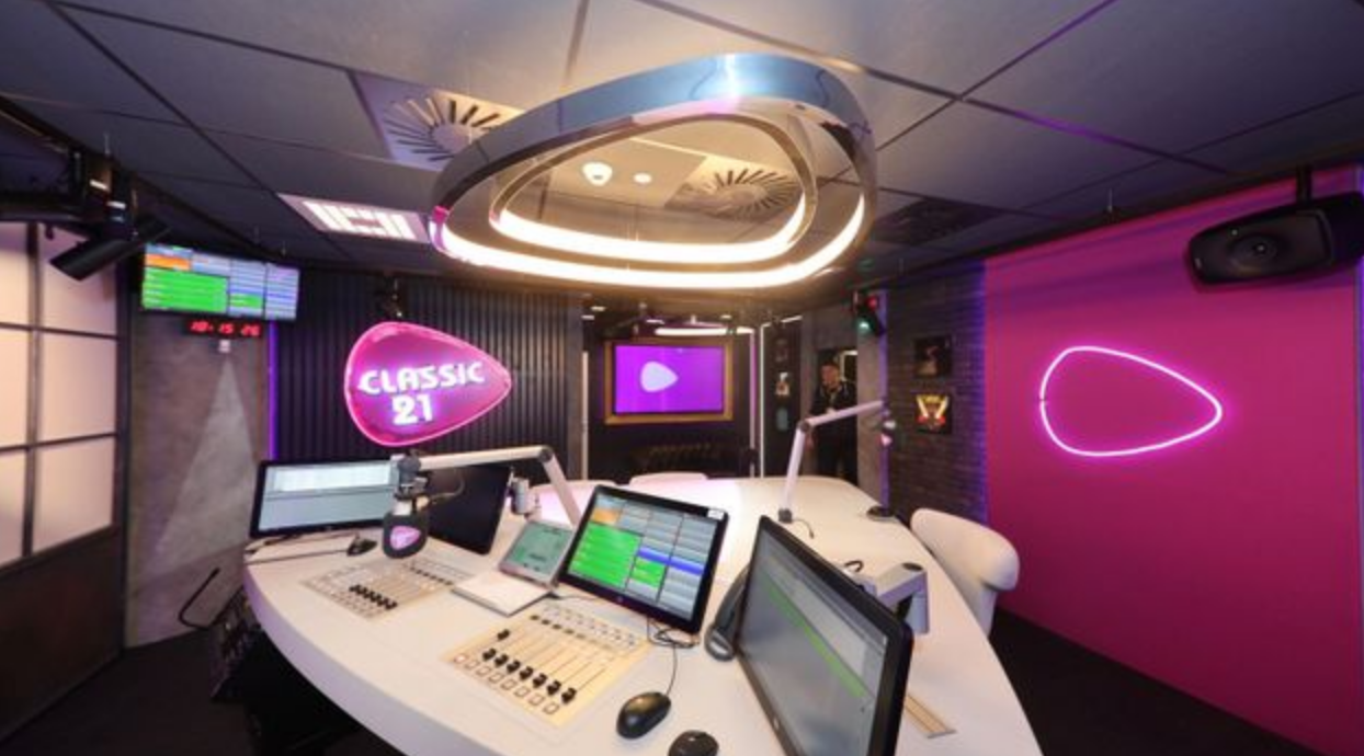 Classic 21 dans ses nouveaux studios