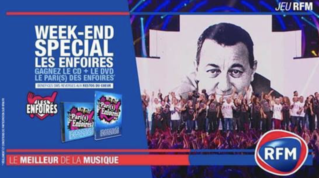 Week-end spécial Les Enfoirés sur RFM