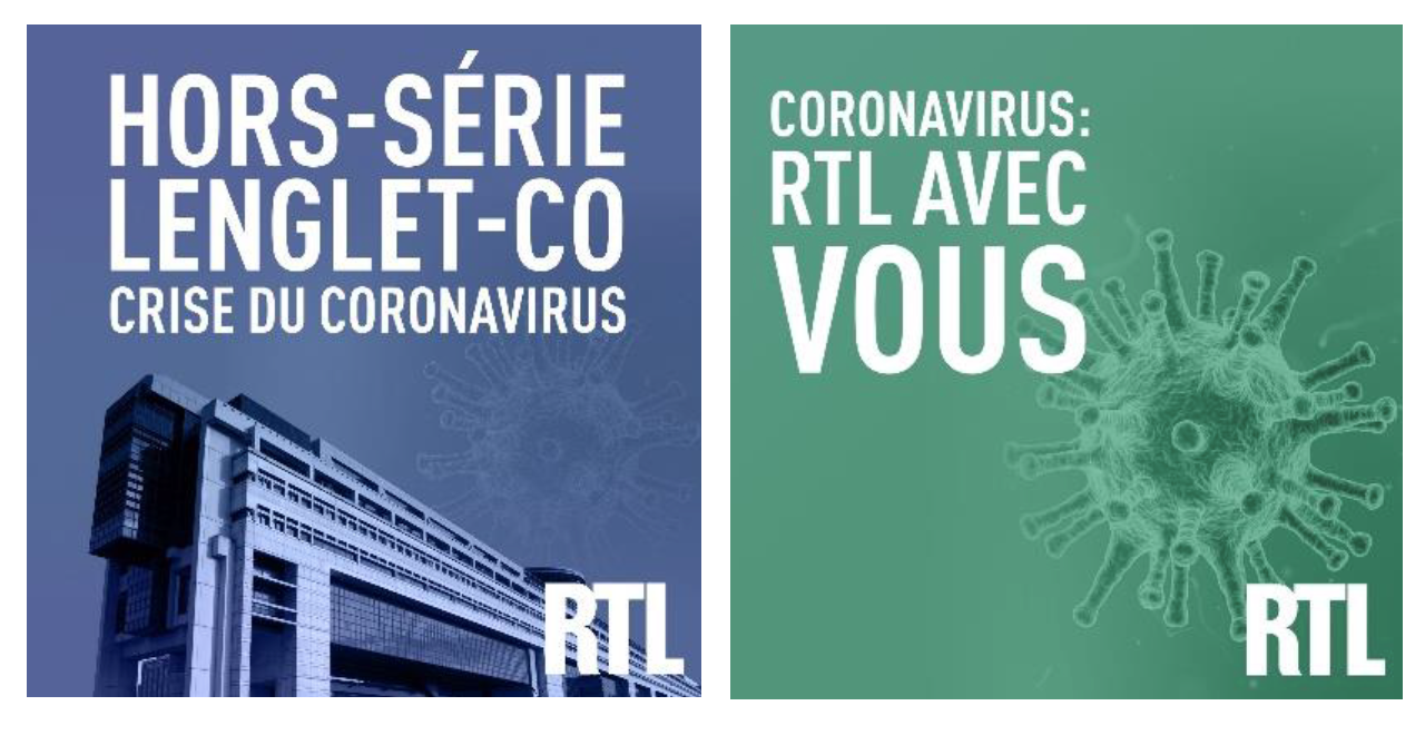 Covid-19 : RTL lance de nouveaux podcasts