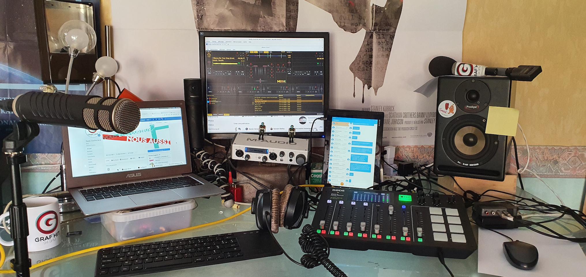 Covid-19 : Radio Graf'hit continue de diffuser ses programmes