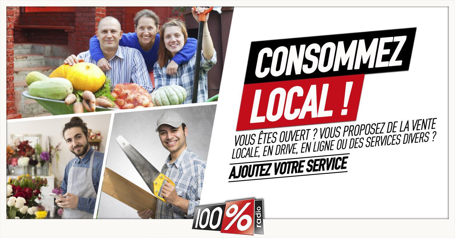 Covid-19 : la radio 100% se mobilise pour le commerce local