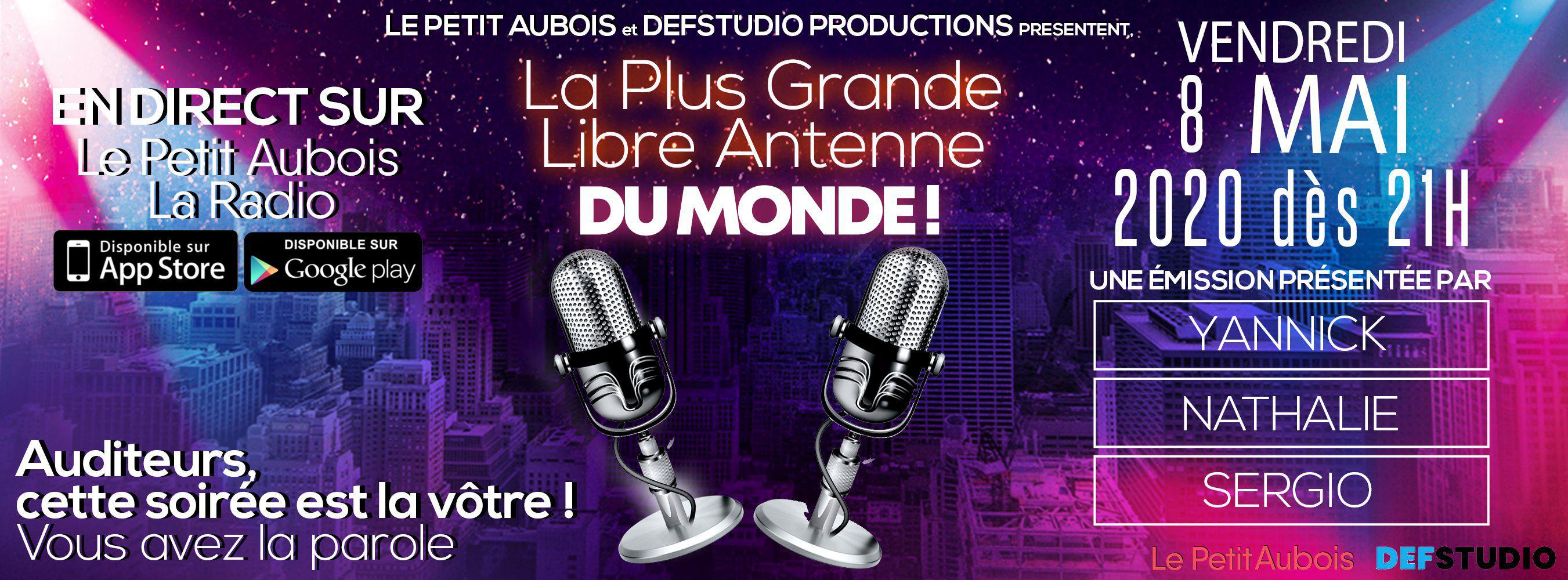 La plus grande Libre Antenne du monde