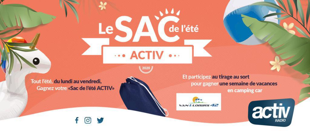 "Le sac de l'été" se gagne sur Activ Radio