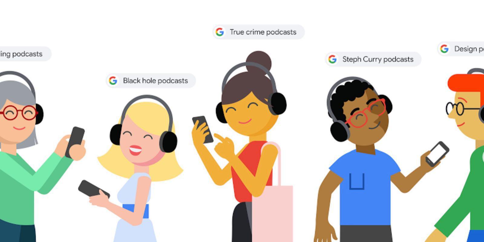 "OK Google, joue mes podcasts préférés sur Spotify !"