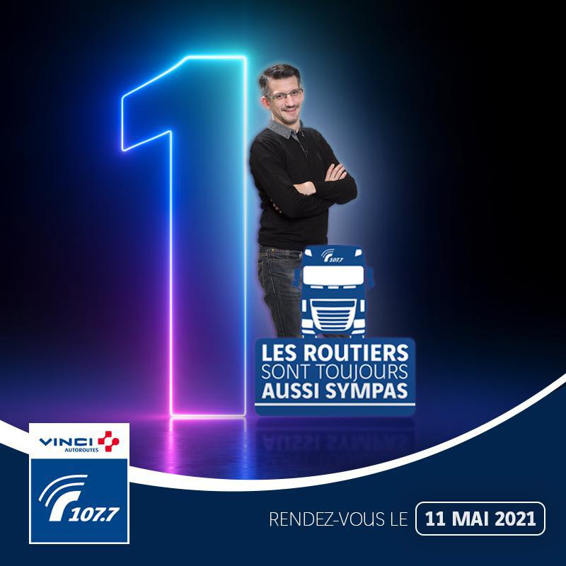 "Les Routiers sont toujours aussi sympas" sur le 107.7