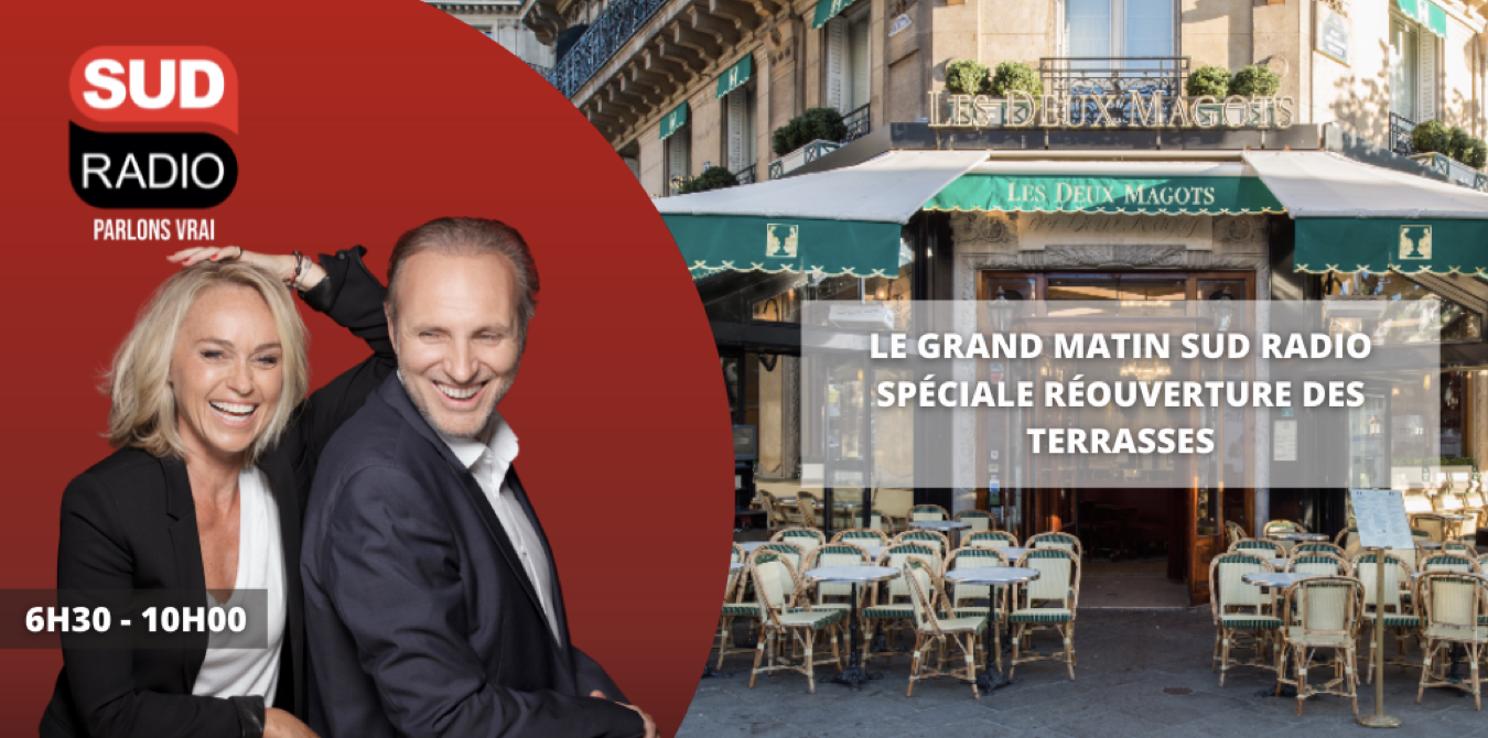 Mercredi, Sud Radio s'installe en terrasses