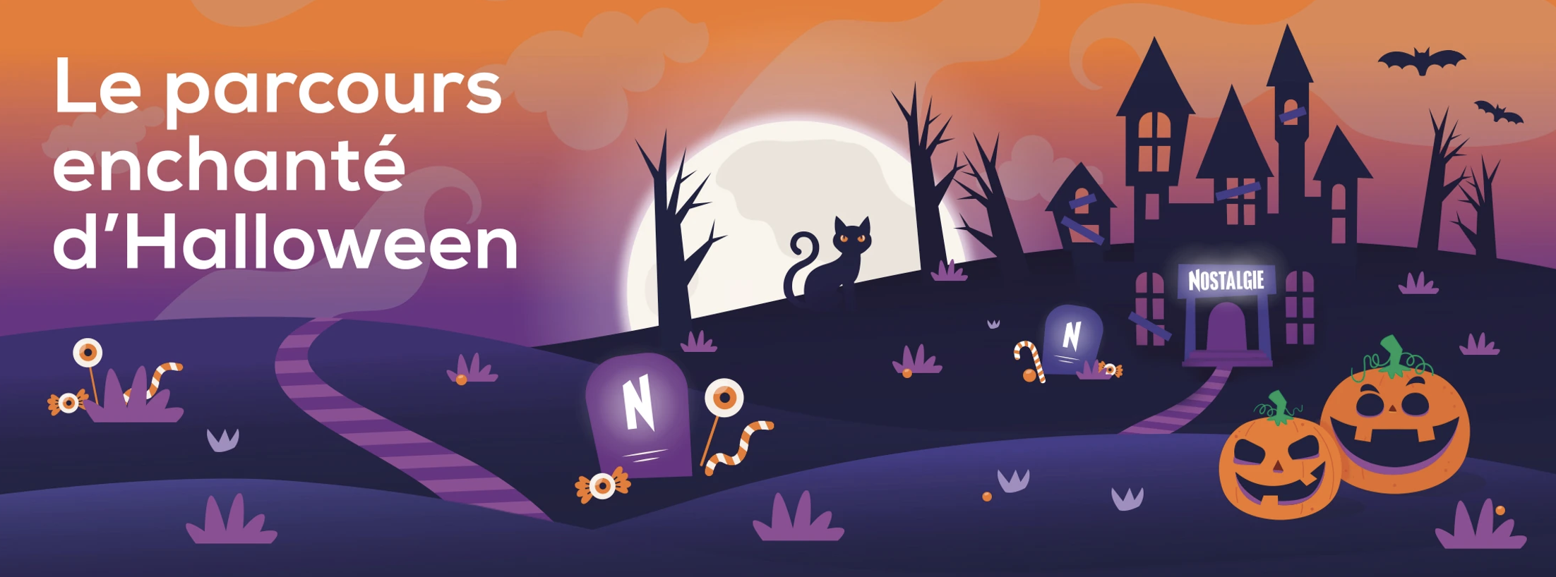 Nostalgie présente son premier parcours d’Halloween