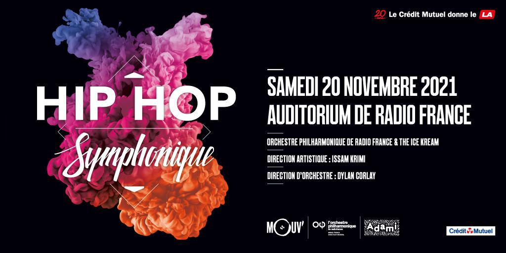 Mouv' : un nouvel Hip Hop Symphonique, le 20 novembre