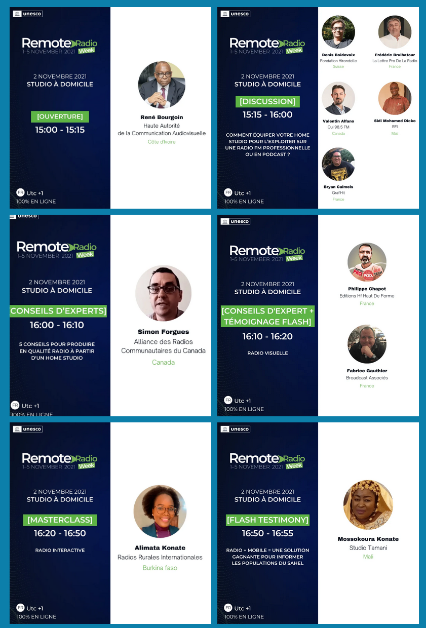 Remote Radio Week - Programme du deuxième jour