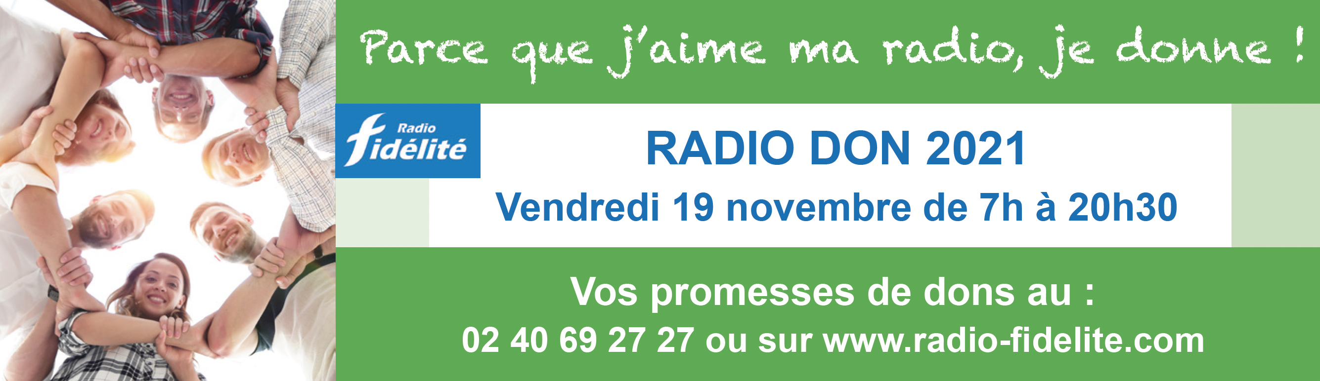 Radio Fidélité : un Radio Don pour poursuivre l’aventure