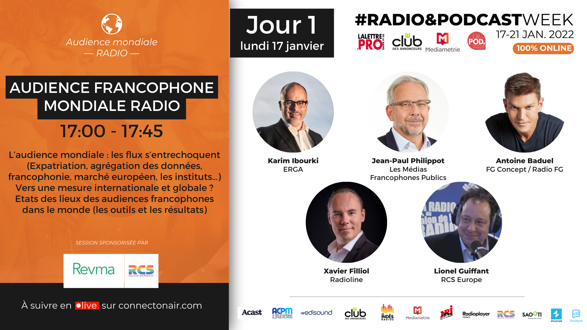 Cette semaine, c'est la Radio&Podcast Week