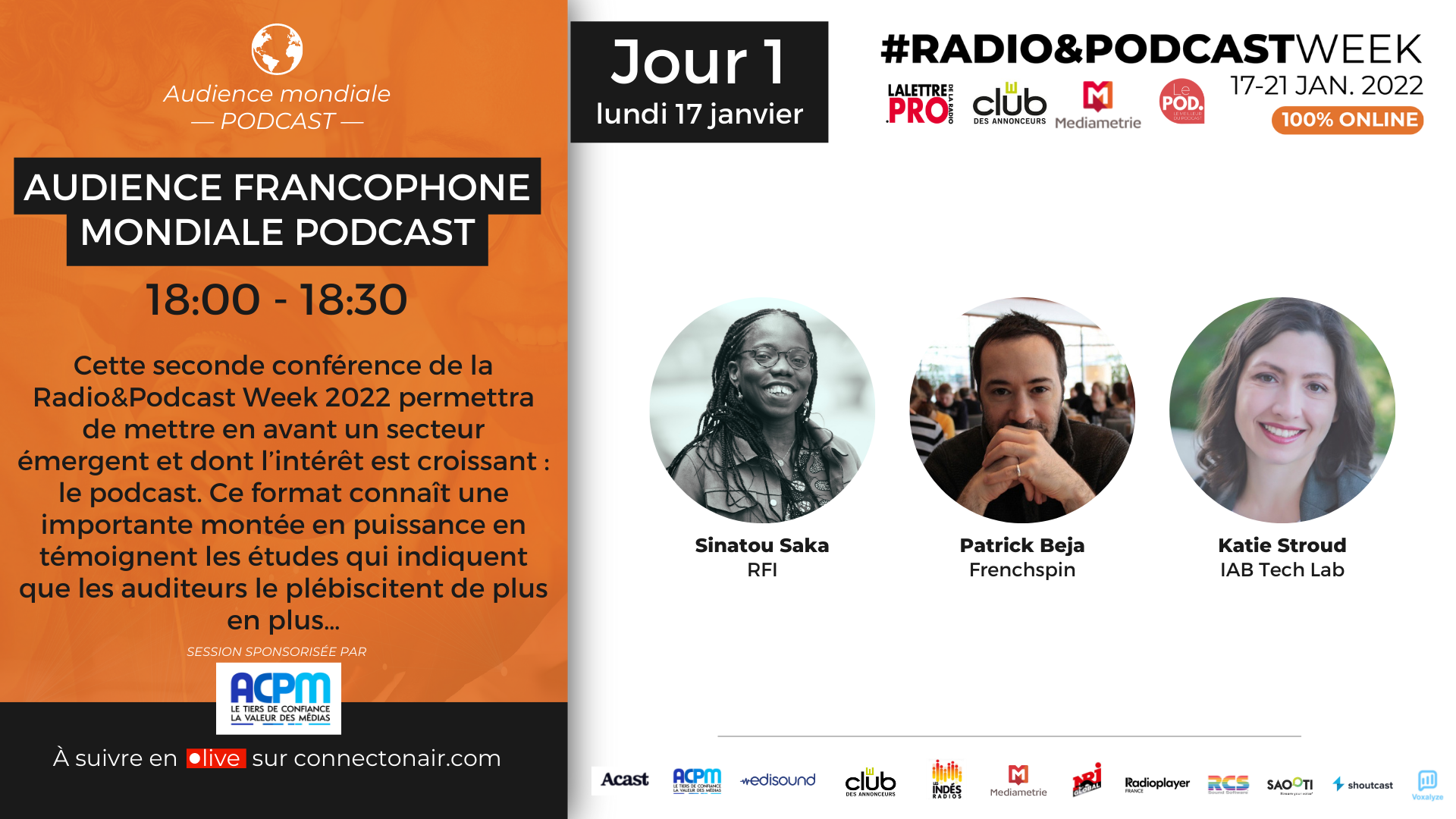 Cette semaine, c'est la Radio&Podcast Week