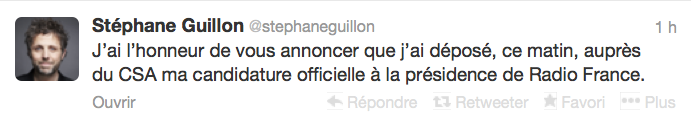 "Guillon Président !"