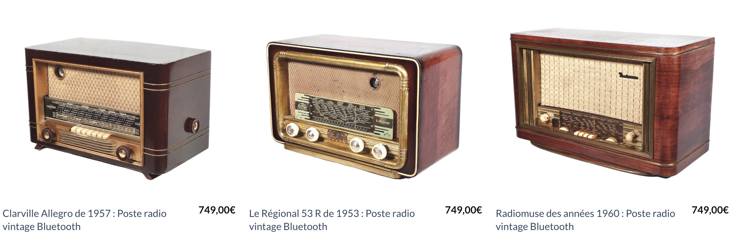 Radiola RA 45A - de 1951 : Poste radio vintage Bluetooth - LES DOYENS Radios  vintage remises au son du jour en Bluetooth