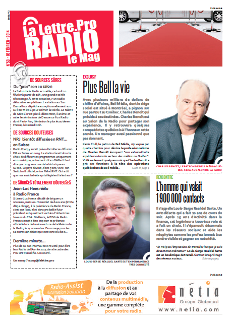 La Lettre Pro de la Radio : découvrez le n° 53