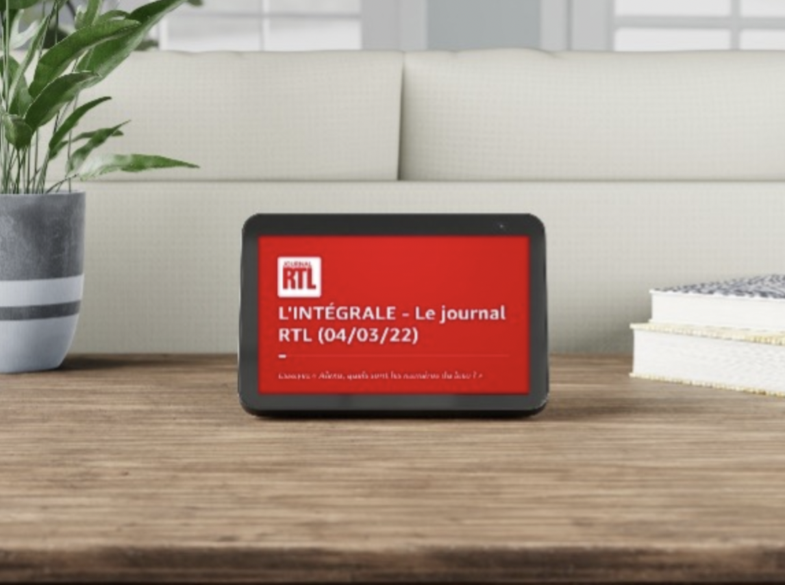 Lancement des chaînes d’informations France Bleu et RTL sur Alexa