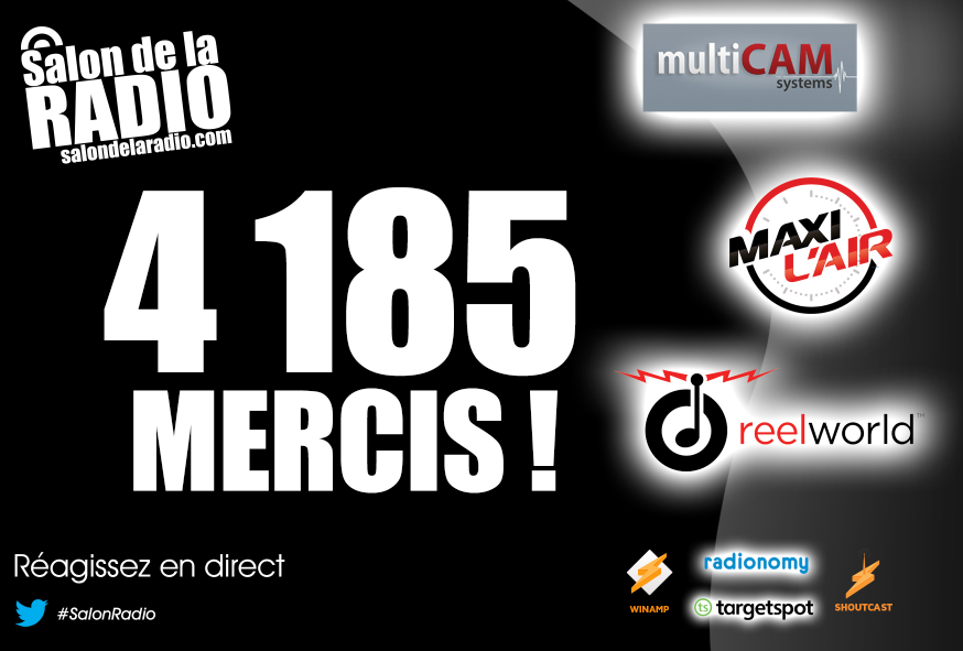 Vous étiez 4 185 !