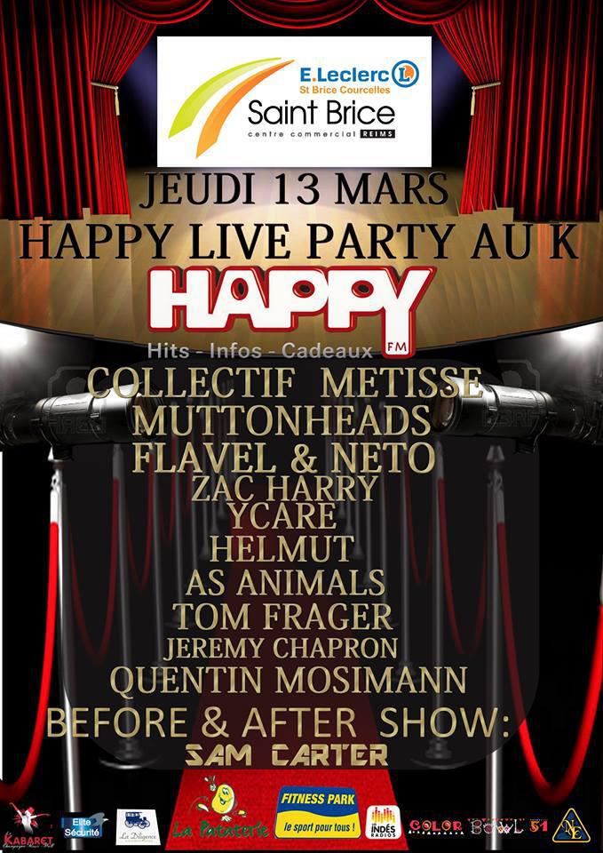 Happy Live Party pour Happy FM