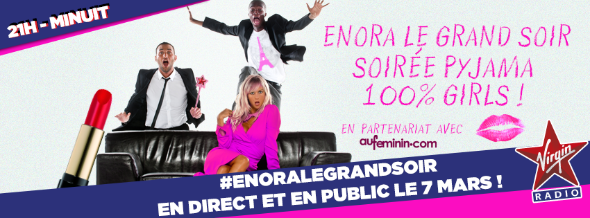 Où sont les femmes ? Chez Enora ce soir !
