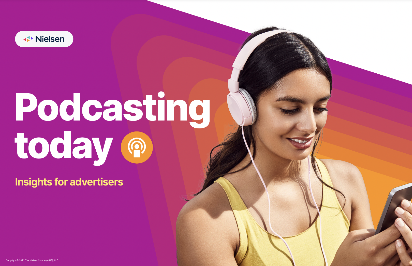 Podcast : l'engagement du public augmente selon Nielsen