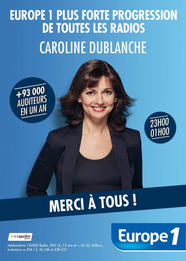 Audience : Europe 1 le fait savoir