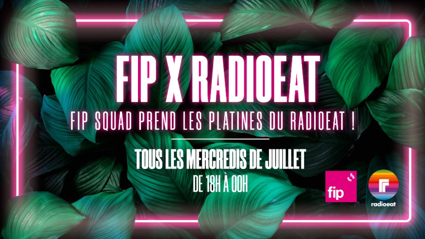 Cet été, Fip et le Radioeat vibrent à l’unisson en terrasse