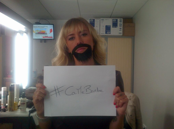 Enora Malagré lance #CAMEBARBE