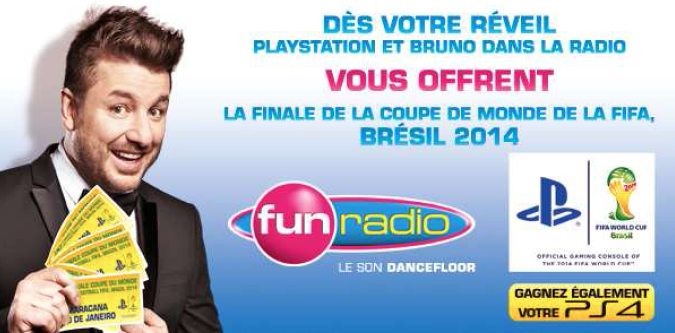 Les auditeurs de Fun au Brésil