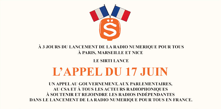 Le SIRTI et son "Appel du 17 juin"