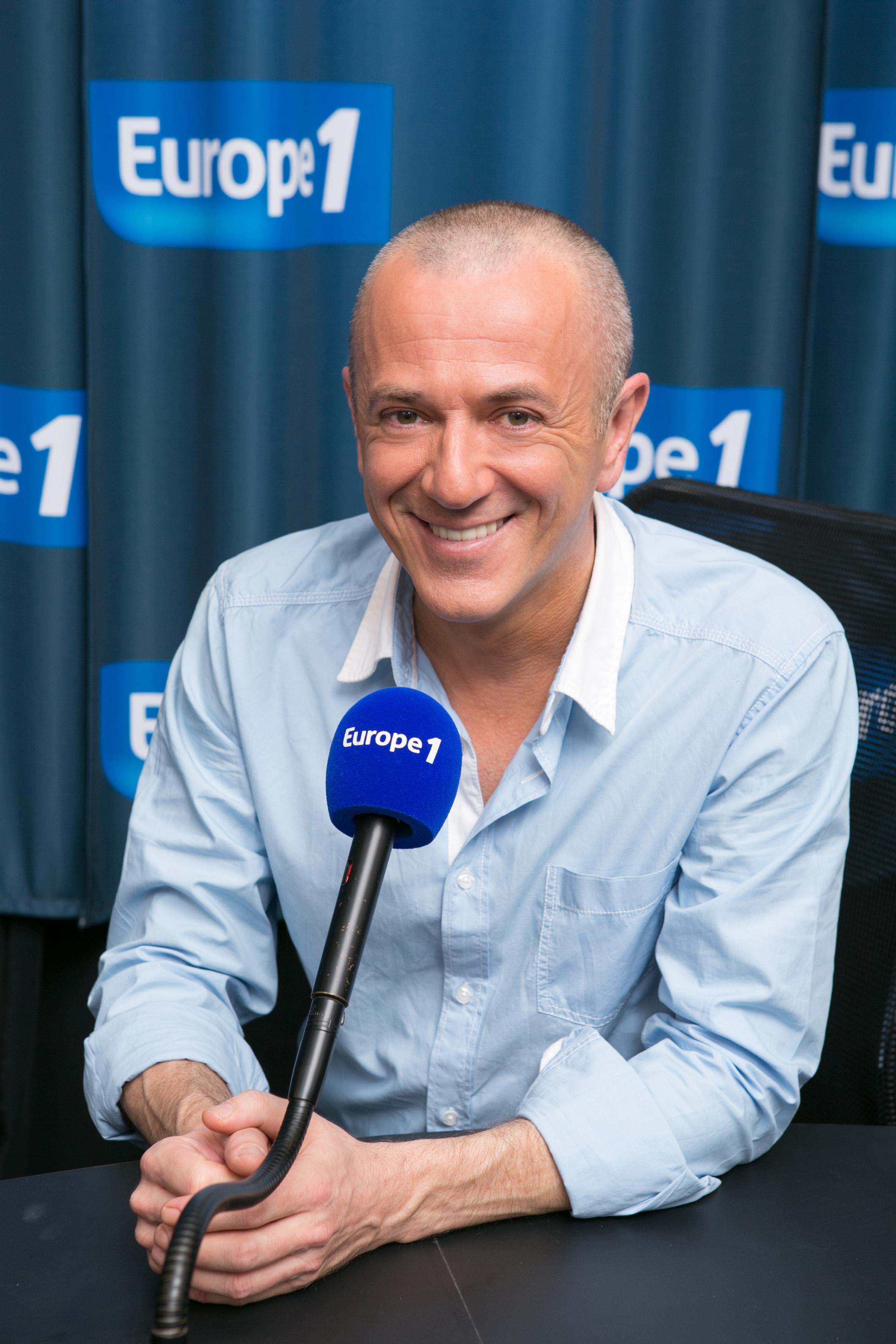 L'animateur Thierry Lecamp © Julien Lutt - Capa Pictures -Europe 1