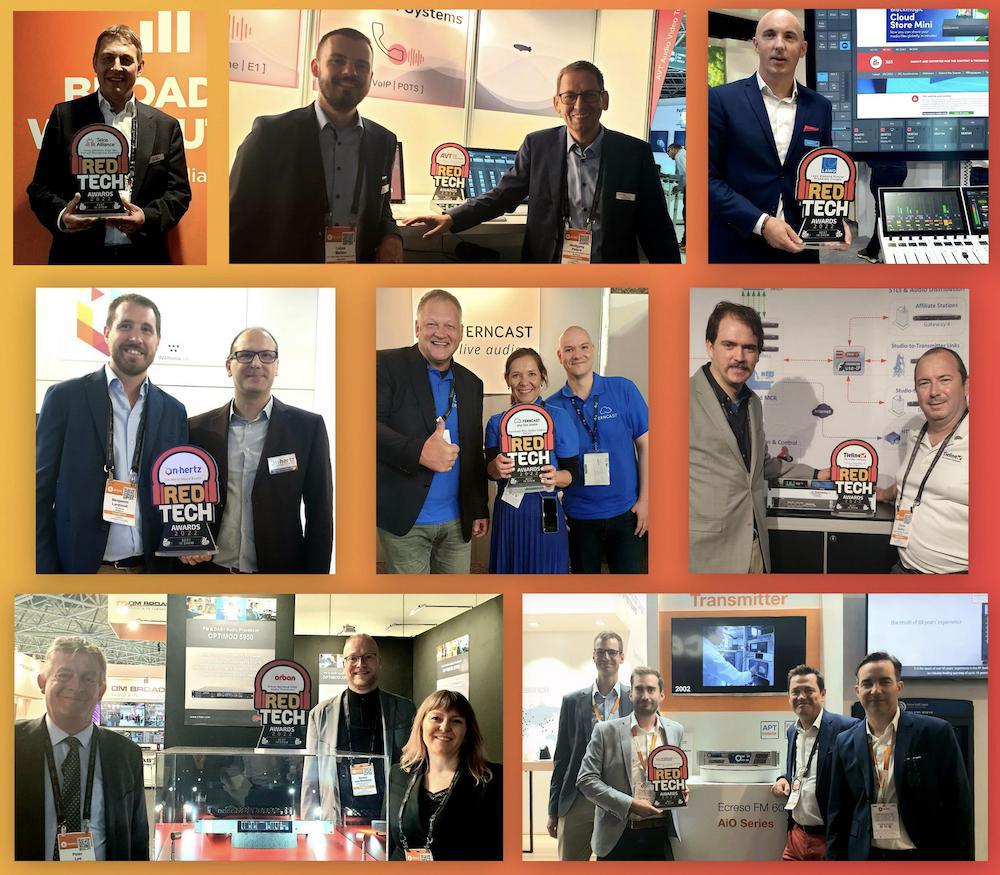 À l'IBC, RedTech Magazine récompense plusieurs professionnels