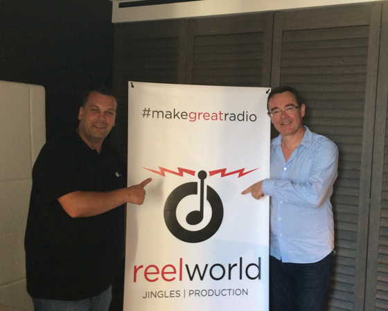 David Tartar et Frédéric Courtine hier à Marseille à la Convention des Indés Radios
