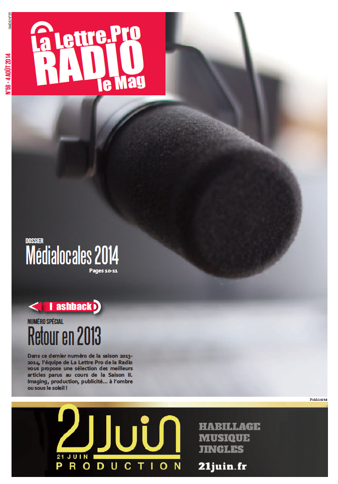 La Lettre Pro de la Radio : découvrez le n° 59