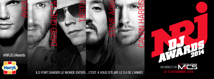 Garrix et Aoki en guests aux NRJ DJ Awards