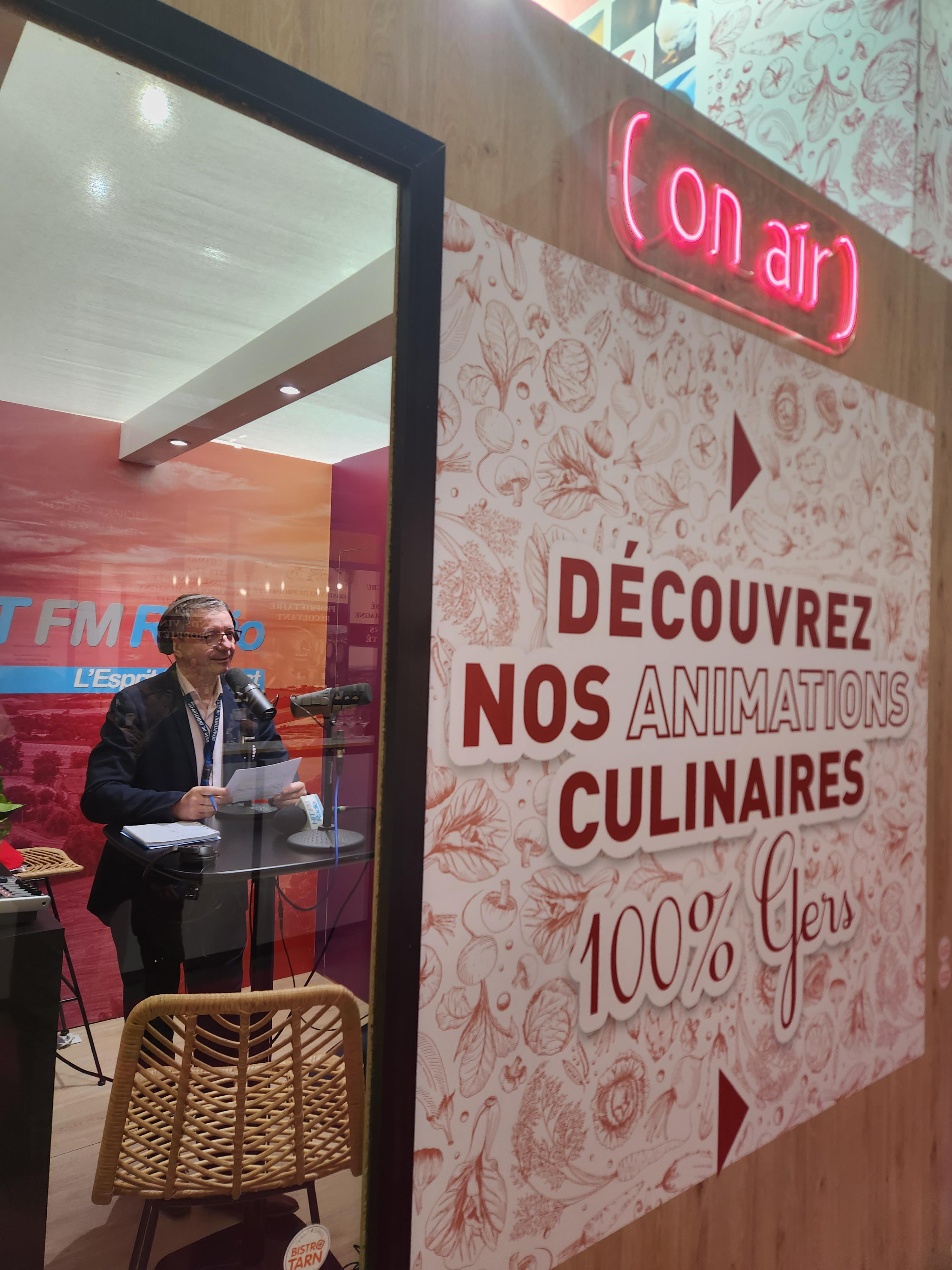 Hit FM Radio s'est installée au Salon de l'agriculture