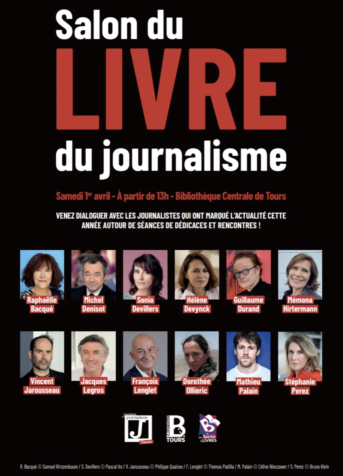 Tours : un nouveau Salon du livre du journalisme